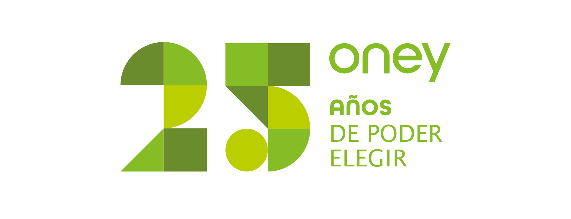 Oney 25 años de poder elegir